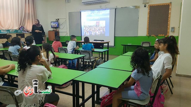  كفرقاسم- فيديو: البداية الصحيحة هي عنوان النجاح .. مدرسه جنة ابن رشد تستقبل طلابها بمراحل مدروسة وتودع حجاجها